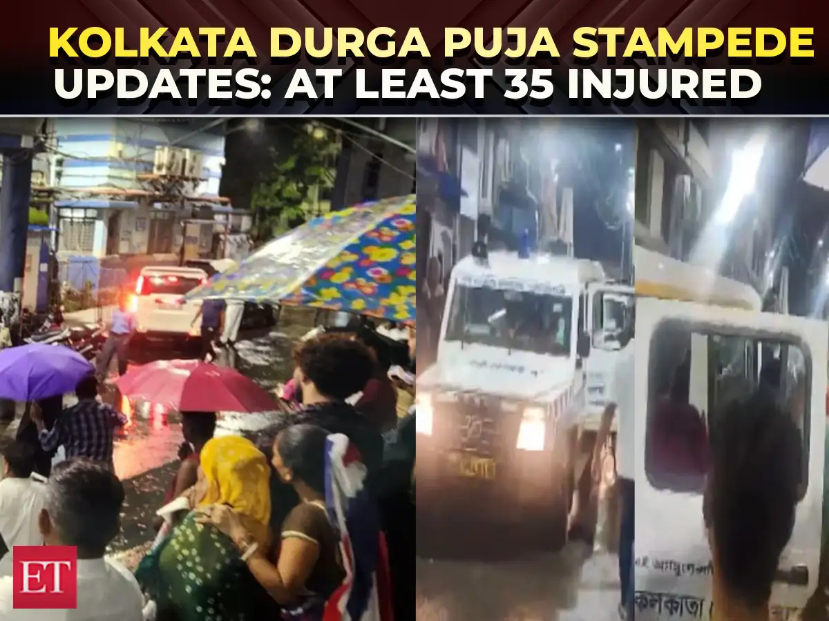 Kolkata Durga Puja pandal stampede: At least 35 taken to hospital after Chorbagan pandal incident 