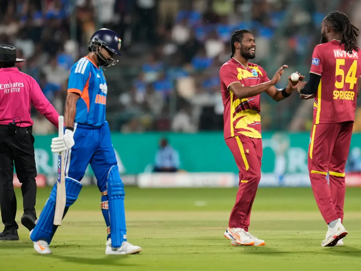 India, West Indies draw T20 series after rain washes out decider 