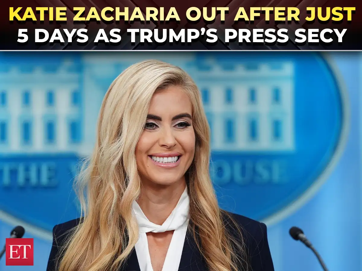 Katie Zacharia out! Trump’s press secretary exits after just five days, says 'it was an honor…' 