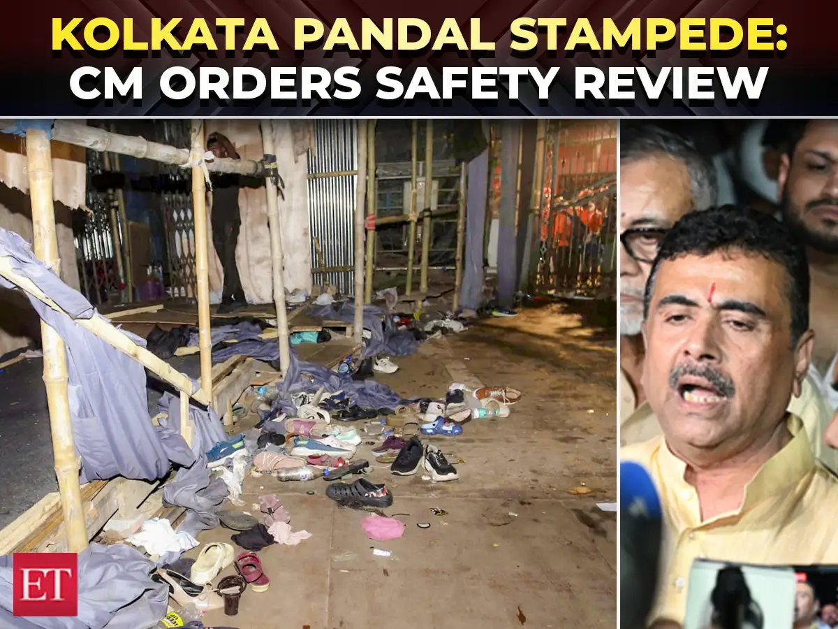 Kolkata pandal stampede toll climbs to 19, CM Suvendu Adhikari orders high-level safety review 