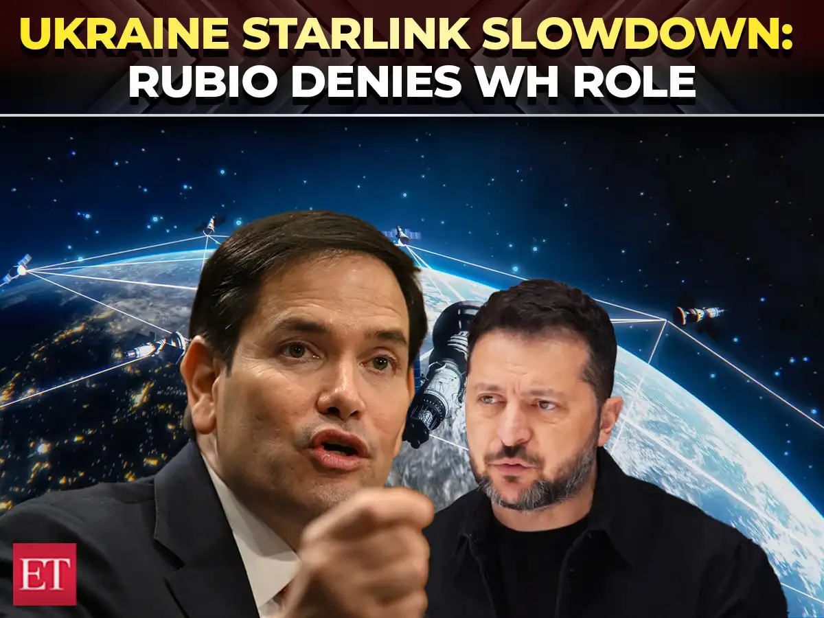 'No one at White House ordered...': Rubio rejects claim Trump ordered Ukraine Starlink slowdown 