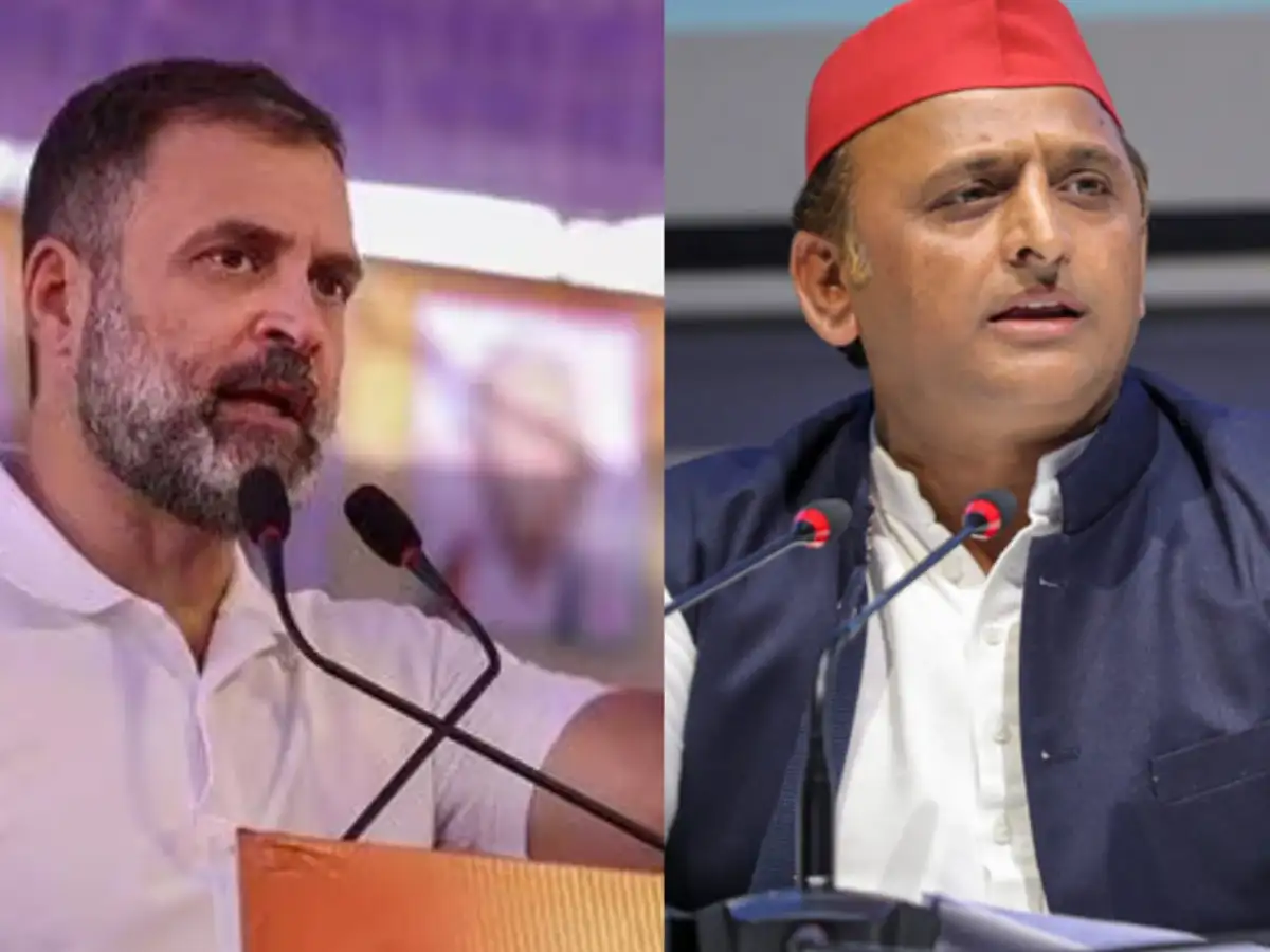 Hoardings depicting Rahul, Akhilesh, Musk as Ravana's heads put up in Lucknow 