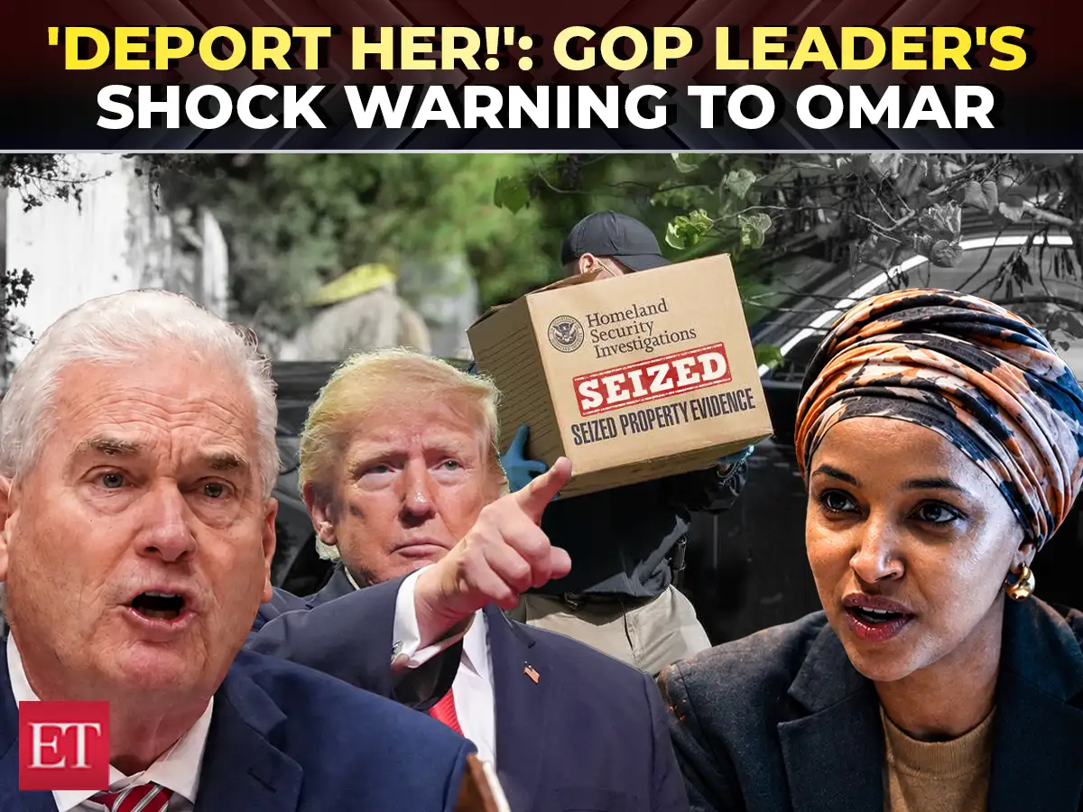 ‘Grey bar motel, then get the hell out’: Emmer’s explosive warning to Omar over citizenship claims 