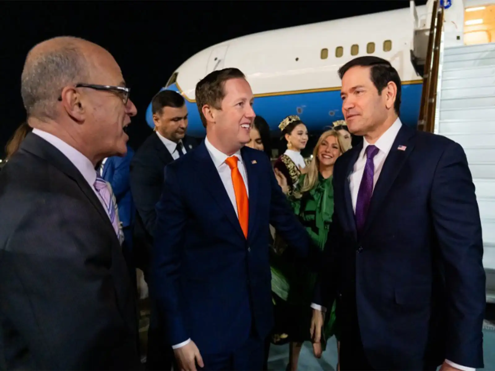 Sergio Gor welcomes  Rubio to Uzbekistan ahead of key C5+1 Ministerial meeting 