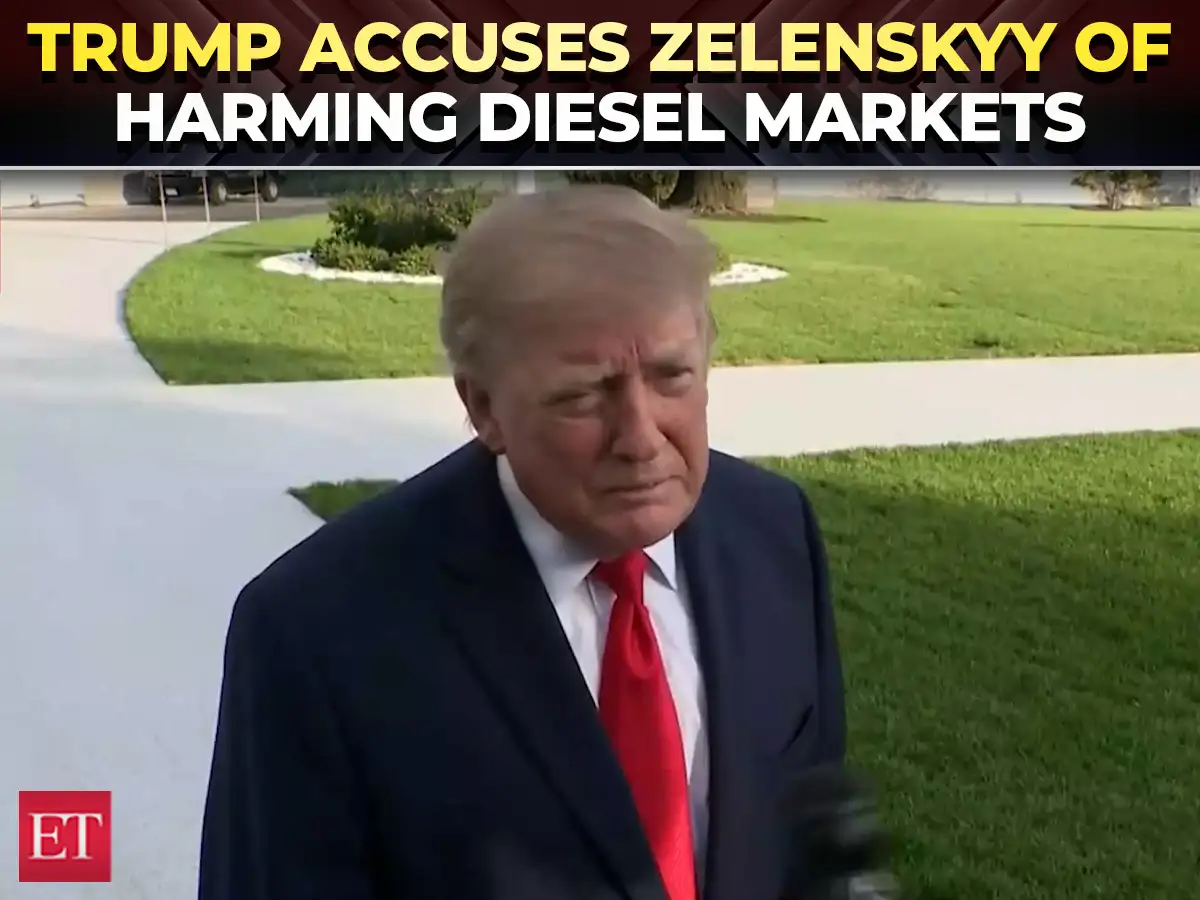 'He doesn’t care...': Trump says Zelenskyy knows Russian refinery strikes hurt global diesel markets 