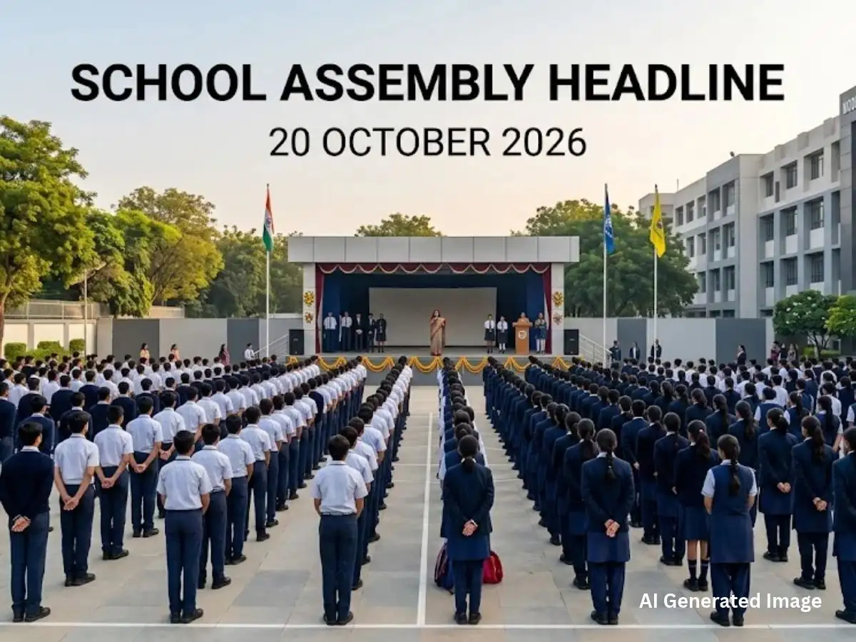School assembly news headlines for October 20: Top national, international, sports and business updates 