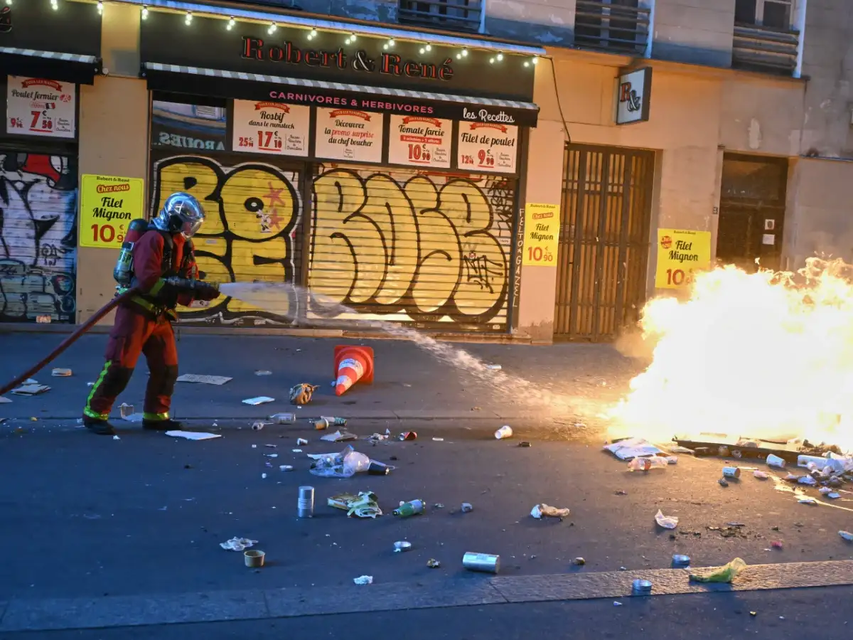 French prime minister calls for limited curfews to curb rioting and looting 
