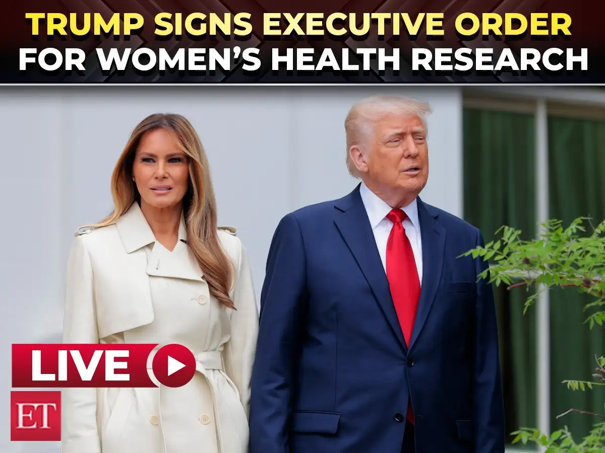 LIVE | Melania’s women’s health push reaches the White House; Trump signs major executive order 