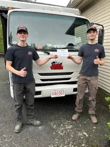 Kirk and Jacob McKinney started Junk Teens with a $4,000 truck as teenagers. Today, their business earns millions and is preparing to expand nationwide.