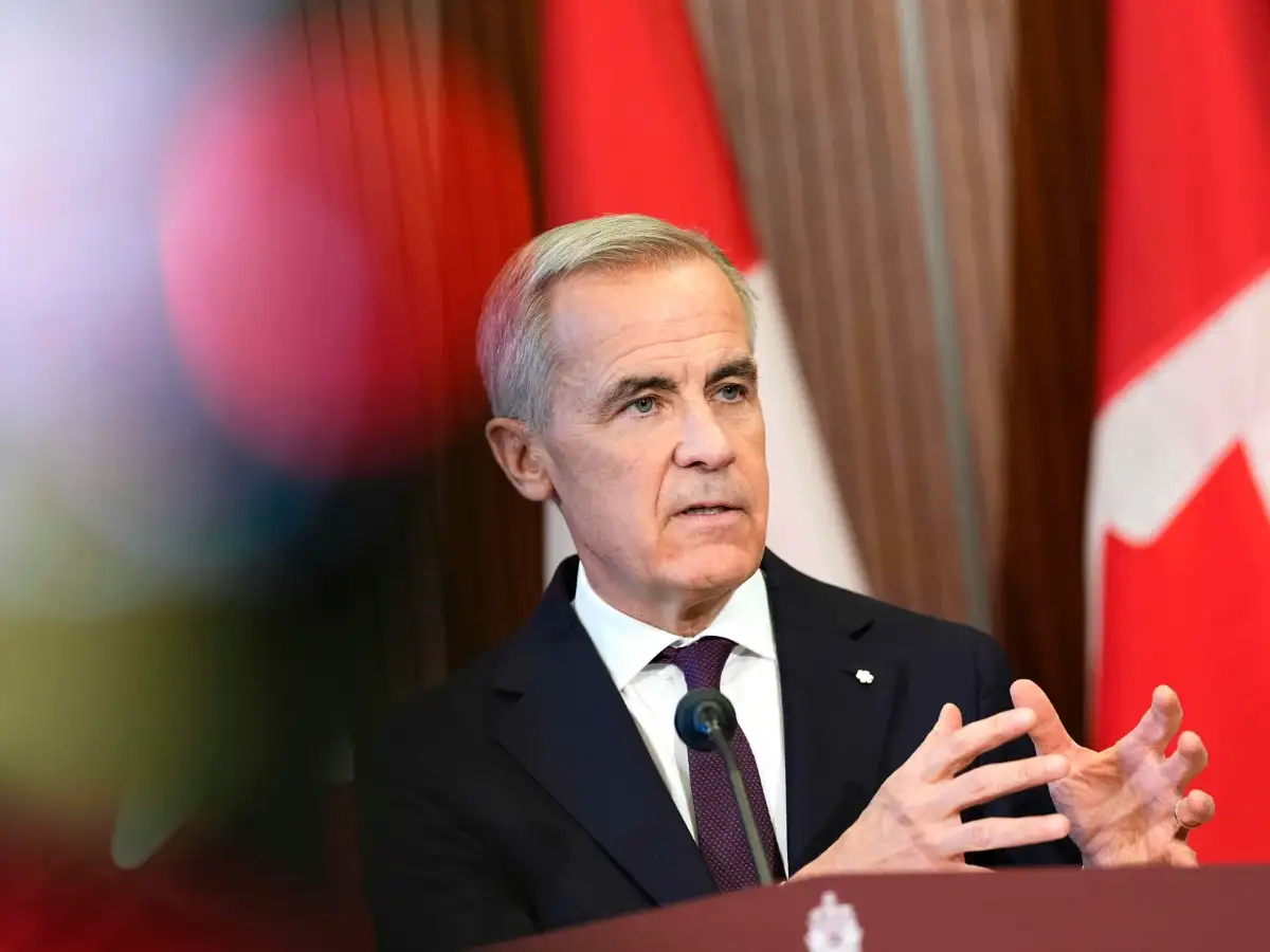 Carney says Trump's tariffs hurt Americans as US alleges Canadian interference 