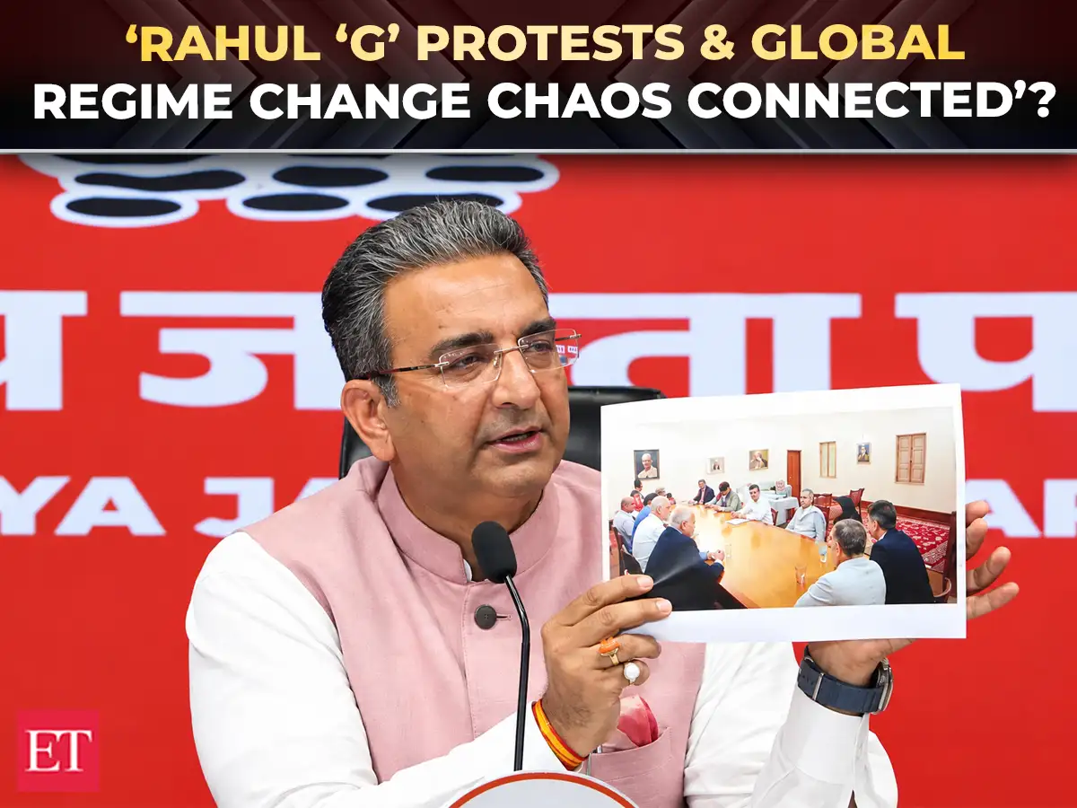 ‘Gaddari Ka Sardar’: BJP accuses Rahul Gandhi of foreign links to ‘regime change’ network 