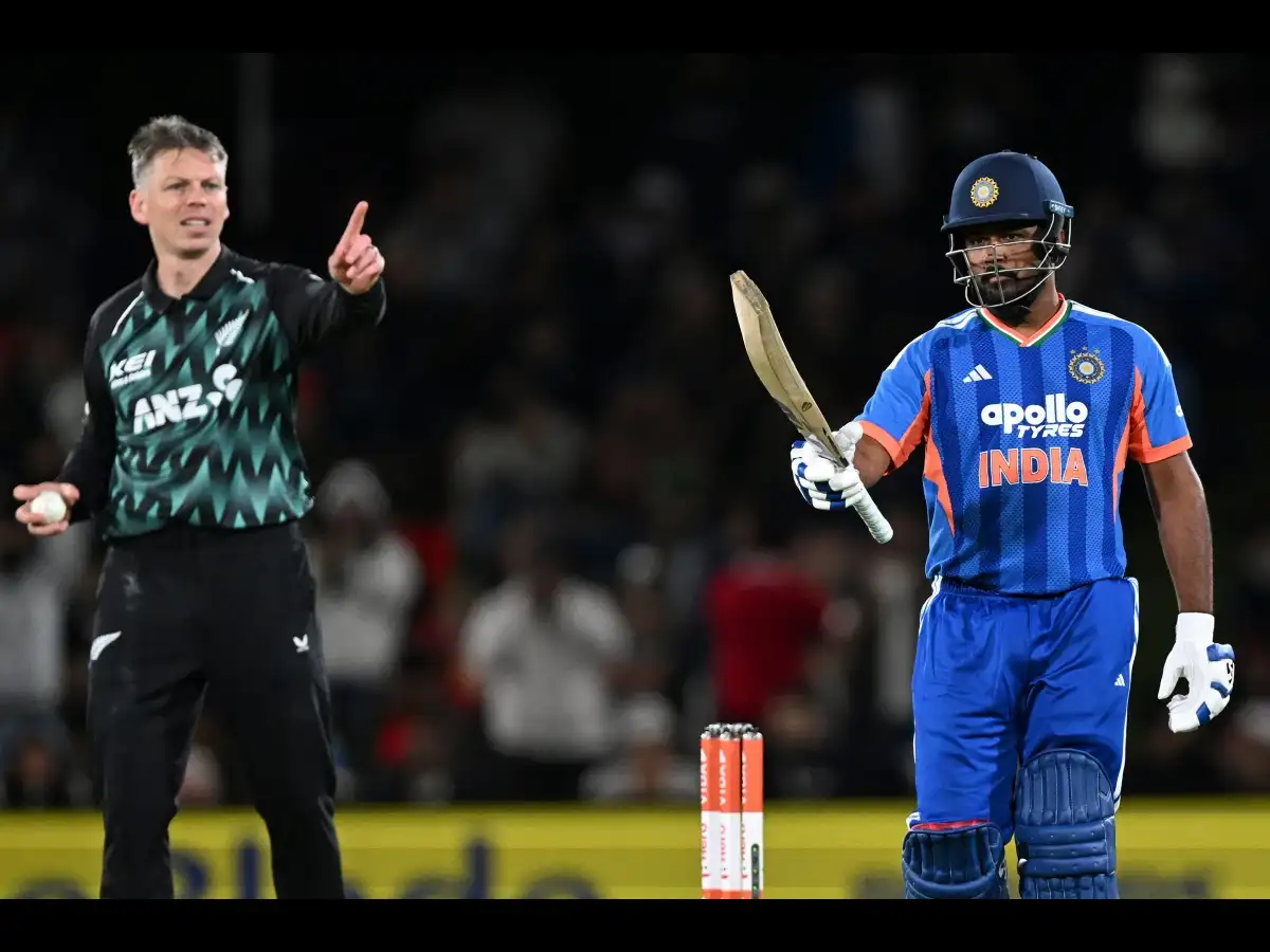 India vs New Zealand 1st T20I: Samson, Dhir seal 4-wicket win for India 