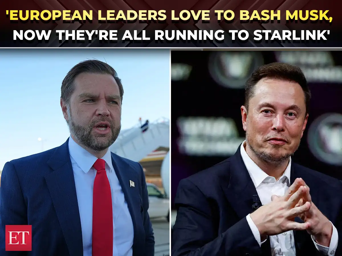 'Europeans depend on American technology': Vance challenges Europe over Musk's Starlink regulations 