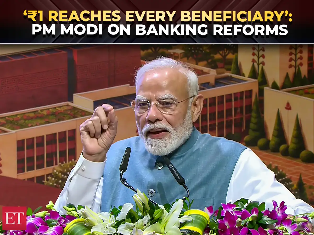 ‘₹1 reaches every beneficiary’: PM Modi on banking reforms, Jan Dhan &amp; cybersecurity 