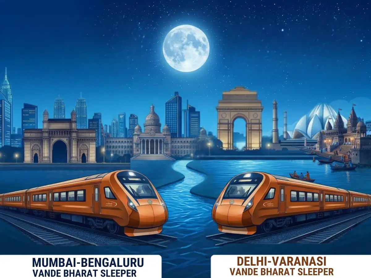 Vande Bharat Sleeper trains to cut travel time on Mumbai-Bengaluru, Delhi-Varanasi routes: Check launch dates, timings, stops and more
