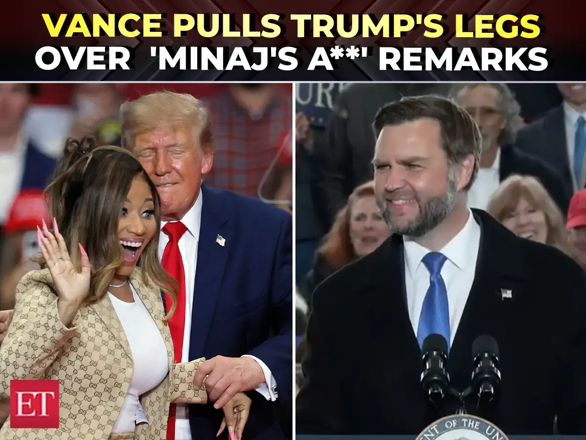 ‘Prez noticing a lot of physiques’: Vance leaves Montana rally in stitches with Trump’s Minaj remark 