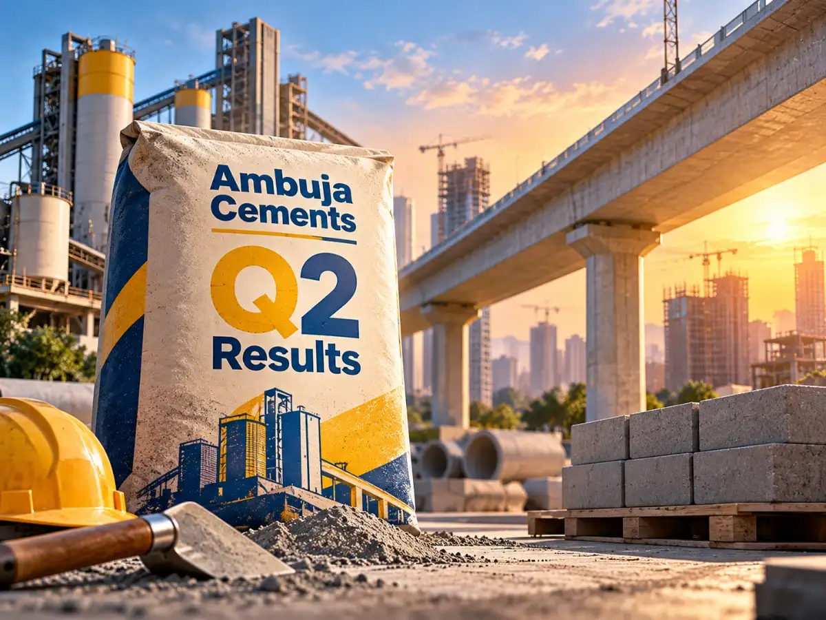Ambuja Cements Q2 Results: Net profit tanks 90% YoY to Rs 114 crore; revenue rises 10%