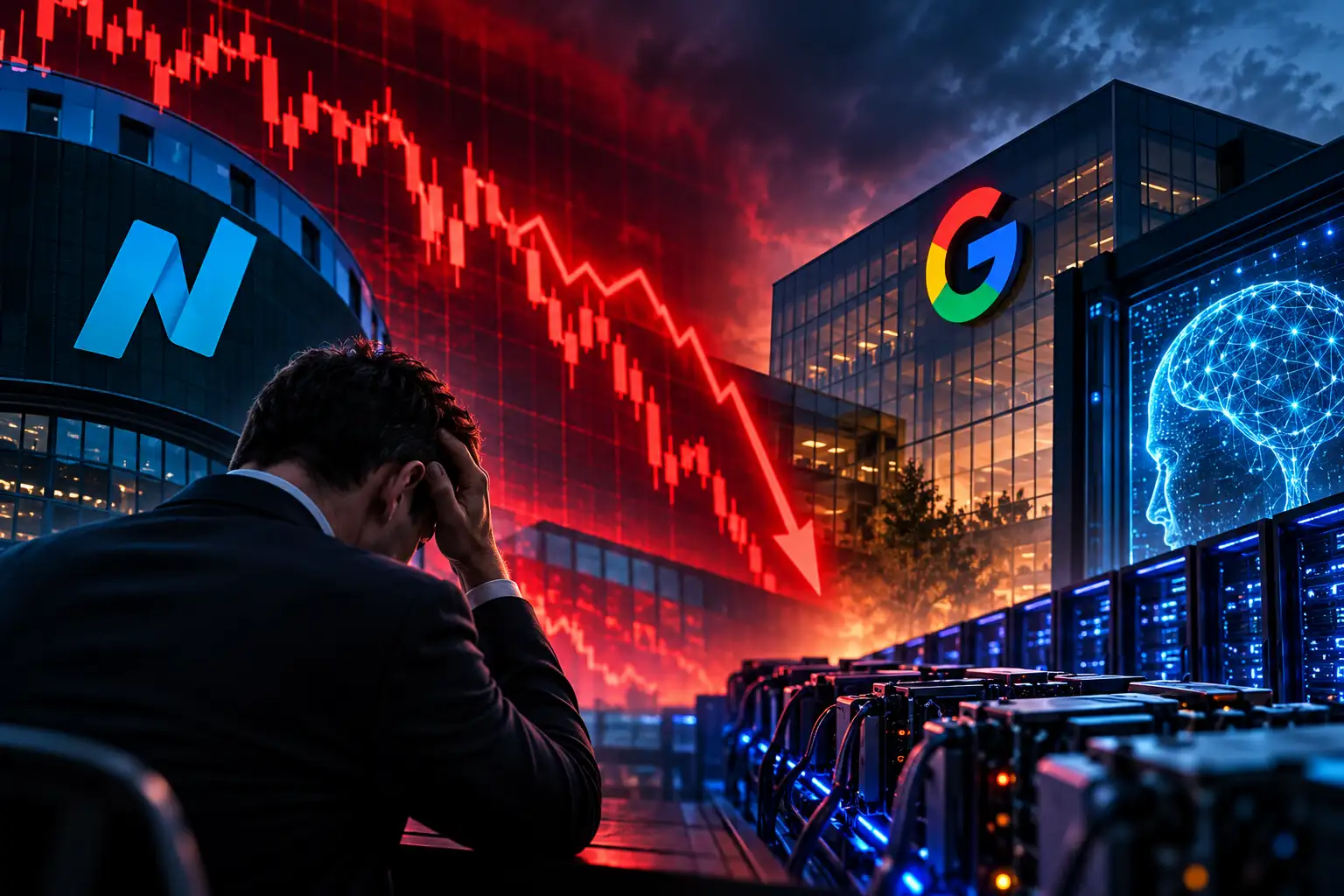 US Stock Market Live Updates: Nasdaq futures slide as Alphabet earnings revive AI spending fears