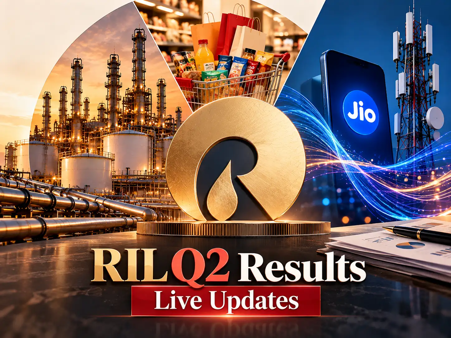 Reliance Industries Q2 Results 2026 Live: Jio Platforms, RIL set to announce Q2 results today. Check brokerage estimates