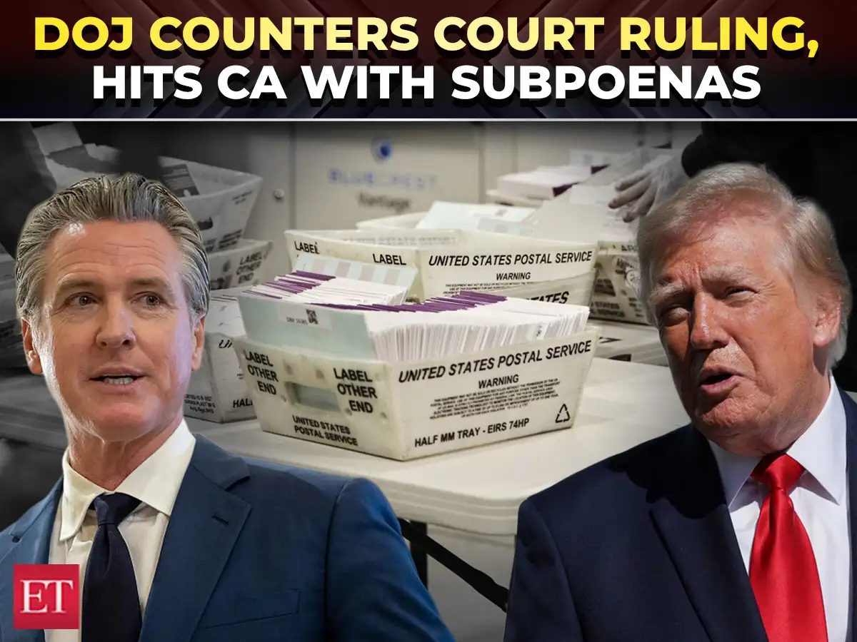 ‘Vote illegally, face…': DOJ subpoenas California election officials over noncitizen voting claims 