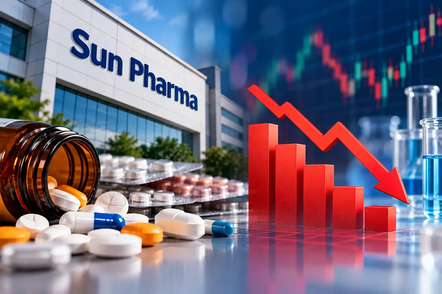 Sun Pharma Q2 profit takes a hit on exceptional items