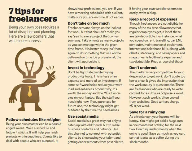 Freelancer: How to be a successful freelancer - The Economic Times