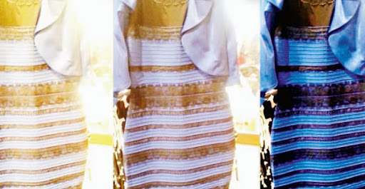 is the dress white and gold or blue and black