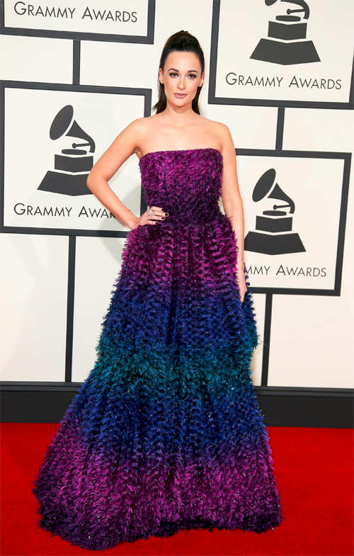 Who wore what? Celebs who rocked the Grammys 2016 red carpet in Armani ...