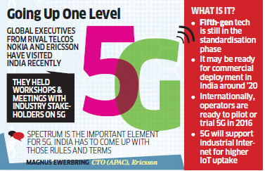 Telecom Gear Makers Ericsson And Nokia Initiate 5G Talks - The Economic ...