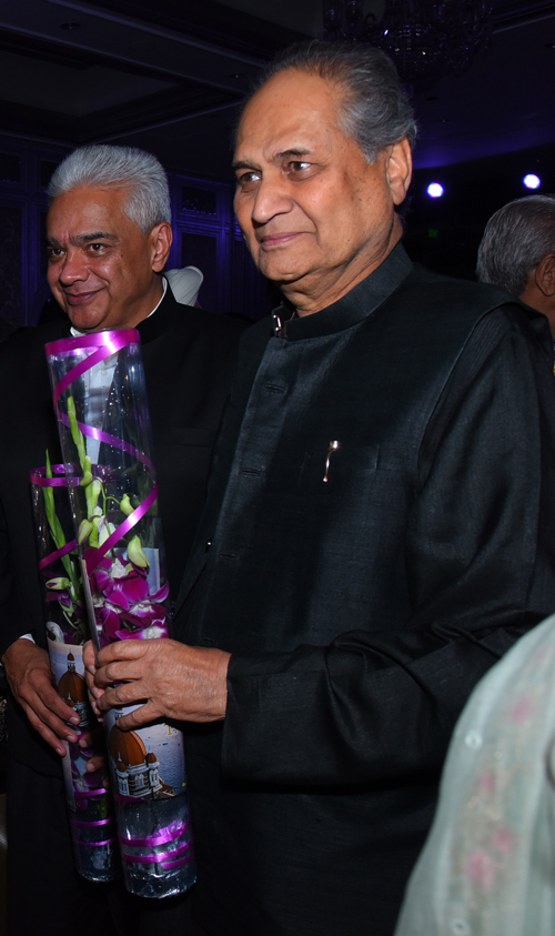 Making merry  luxury hotel group hosted star-studded party