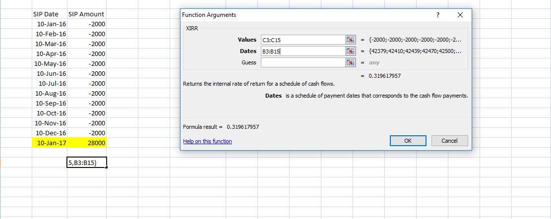 sip interest calculator