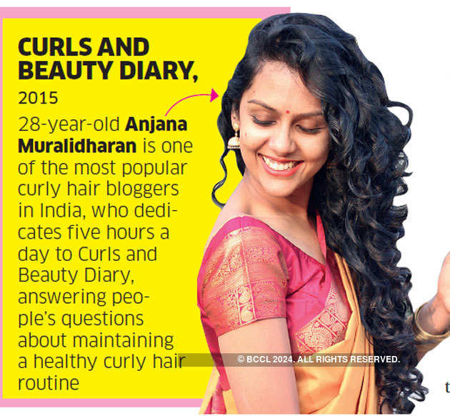 Curly Hair: India's latest acceptance of curls lead to the emergence of a  Rs 200 crore industry - The Economic Times
