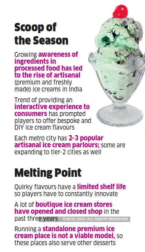 Ice Creams How Ice Cream Makers In Indian Metros Are Going To Town This Summer The Economic Times