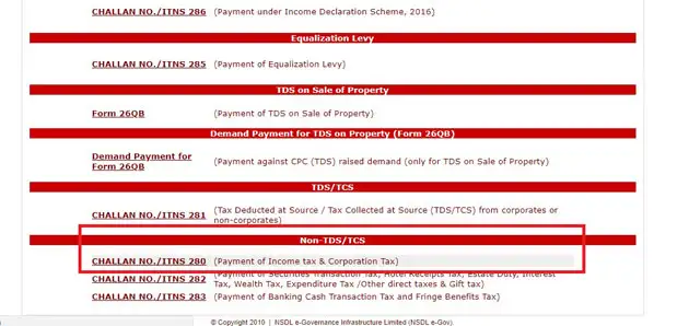 Income Tax Payment How To Pay Taxes Online And Offline