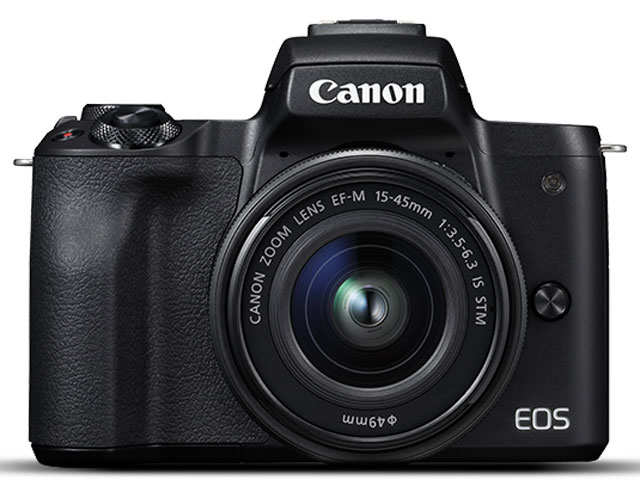 canon eos m50 review: Canon EOS M50 review: On of the cheapest mirrorless  cameras at Rs 61,995 - The Economic Times
