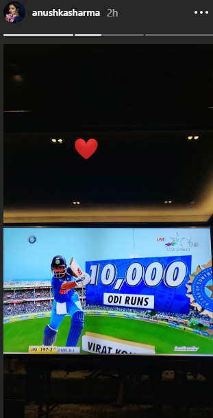 ODI: Kohli becomes fastest person to score 10K runs in ODIs; wife