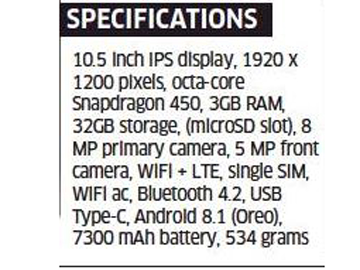 Specifications