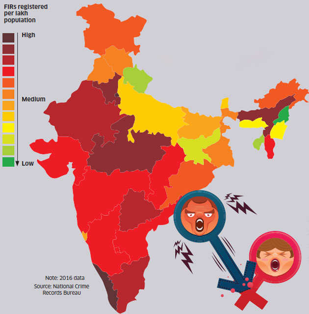 mumbai vs delhi crime rate