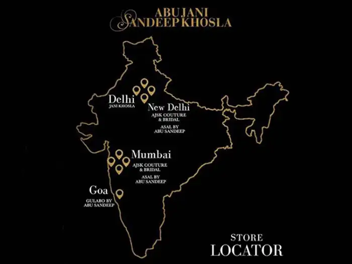 Abu Jani Sandeep Khosla The Oops Moment Abu Jani Sandeep Khosla Post Wrong India Map On Instagram Official Account The Economic Times Pioneers of india's high fashion industry,abujanisandeepkhosla's 34 year partnership has created one of the most coveted design houses in the country.