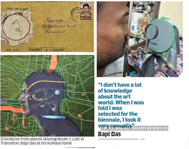Bapi Das: An autorickshaw driver's journey into the centre of the art ...