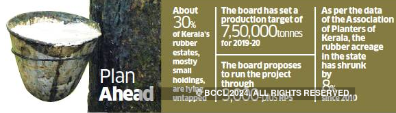 rubber price per kg