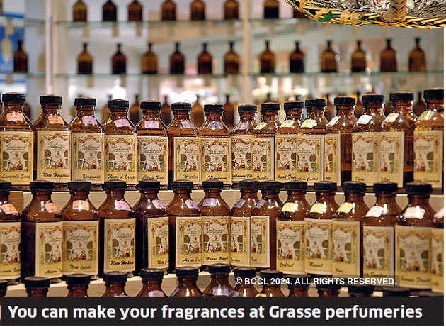 Exploring the perfumeries in grasse