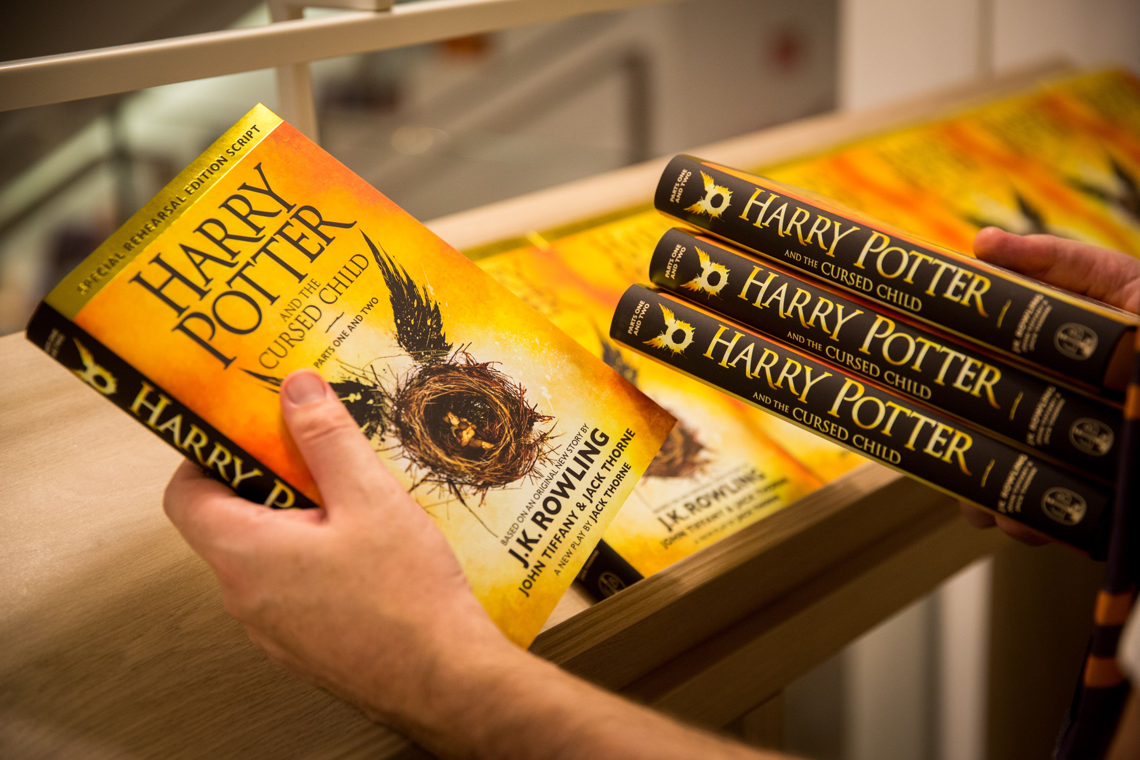 harry potter and the cursed child book date