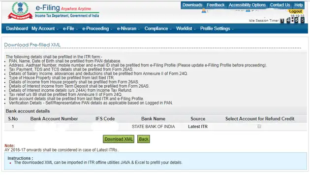 how to download import prefilled xml file to fill tax tax preparation checklist excel