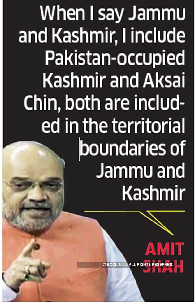 Seats had been reserved for the Pakistan-occupied Kashmir (PoK) region  since the inception of the Constitution of Jammu and Kashmir - FACTLY