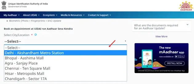 Aadhaar Seva Kendra Appointment How To Book Online Appointment To