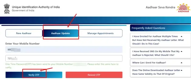 Aadhaar Seva Kendra Appointment How To Book Online Appointment To