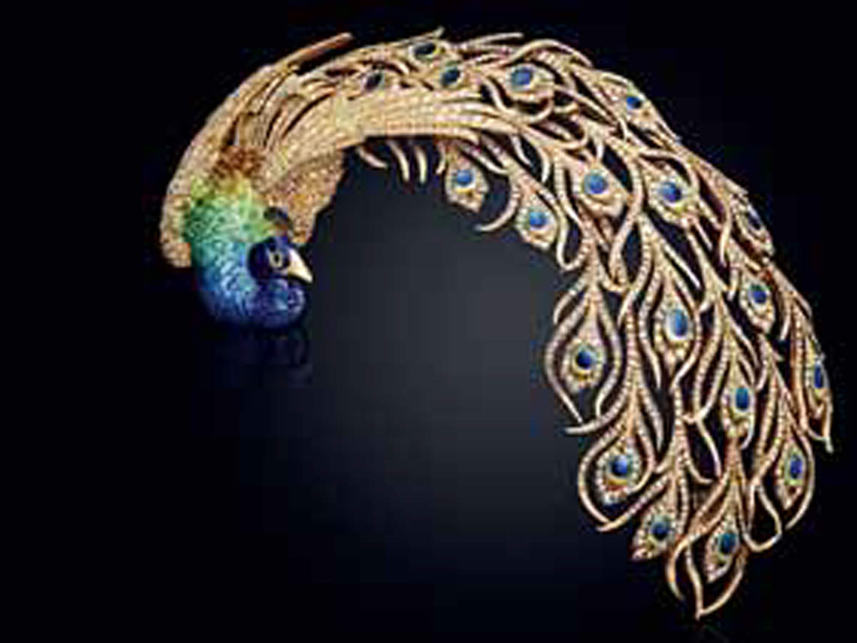 Maharaja Jagatjit Singh s Mellerio peacock Cartier tiara once