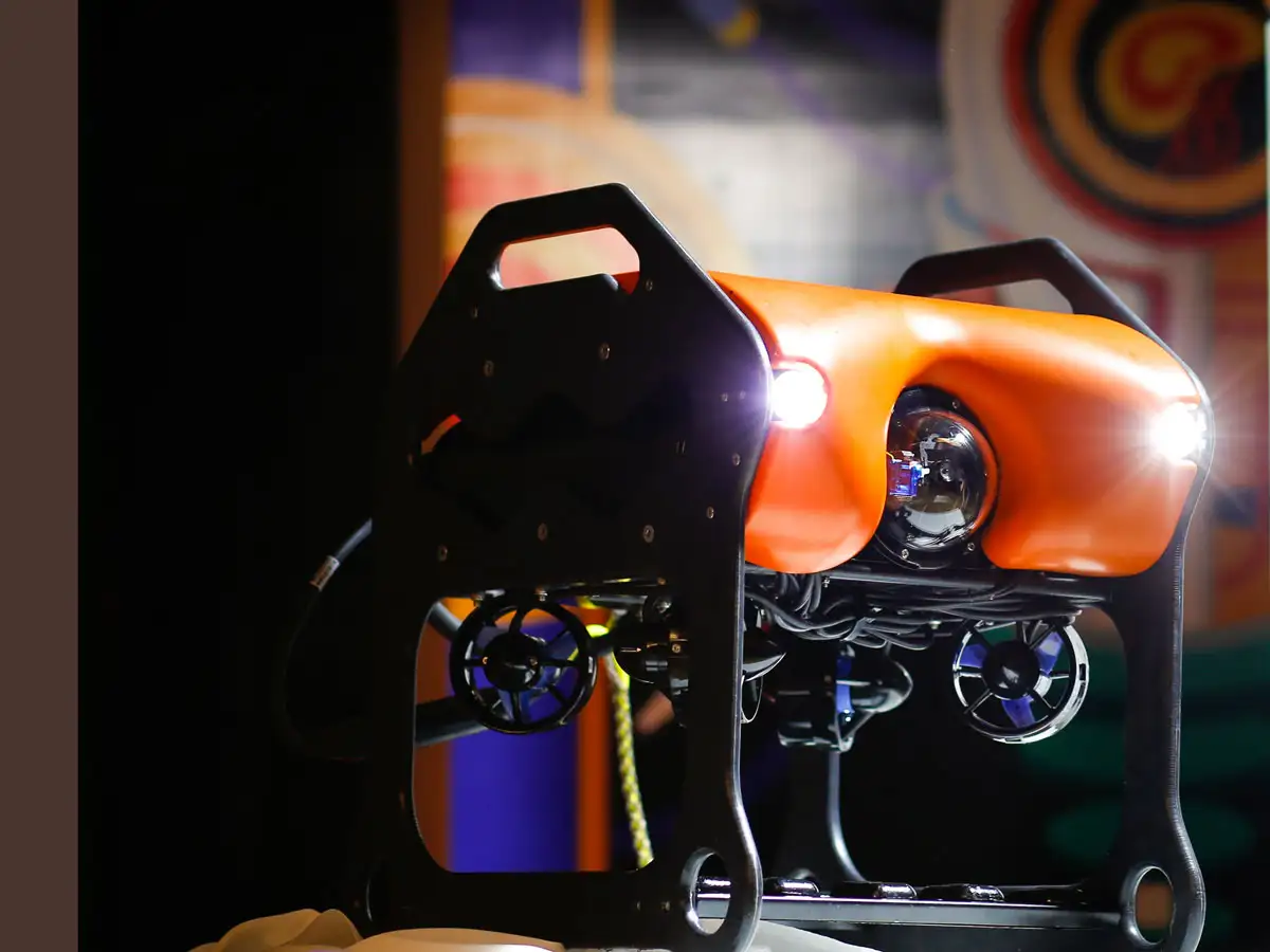 first underwater robotic drone