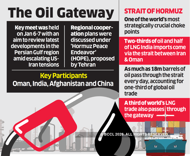 India Engages With Iran To Keep Strait Of Hormuz Safe The Economic Times